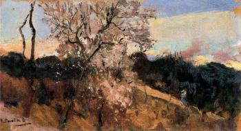Joaquin Sorolla Y Bastida : Almond trees in Asis